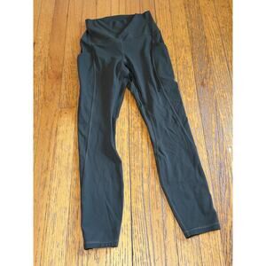 Lululemon Womens High Rise Yoga Pants 4 Green